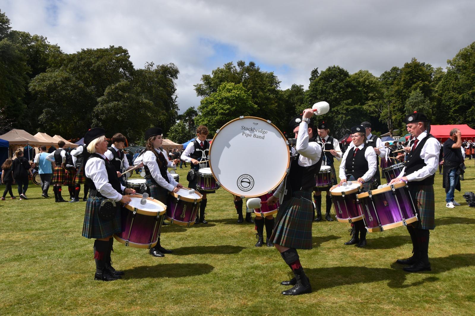 Stockbridge Pipe Band Grade 3B at the Scottish Pipe Band Championships 2026, Dumbarton